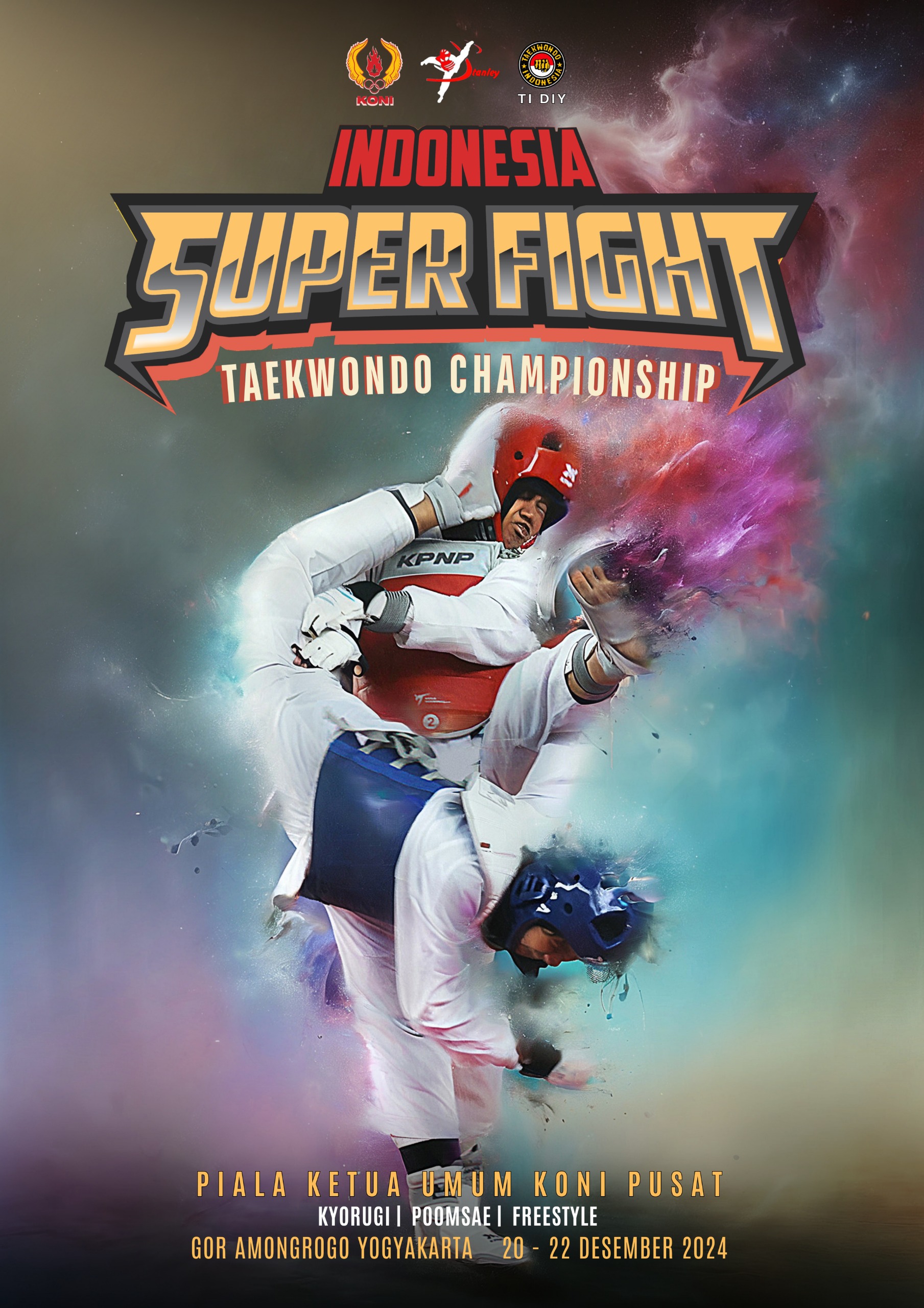 Kejuaraan Indonesia Super Fight Taekwondo Championship 2 Tahun 2024 Stanley Sport ti-proton.com